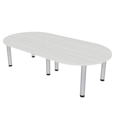 Skutchi Designs 45 in W, 96 in L, 29 in H, Engineered Wood Top, White HAR-RAC-46X93-PT-WC